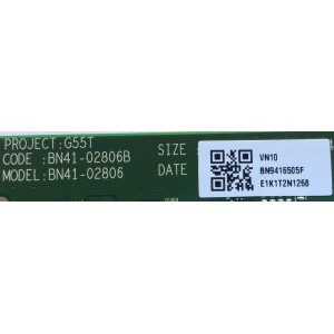 MAIN PARA MONITOR SAMSUNG / NUMERO DE PARTE BN94-16505F / BN41-02806B / BN9416505F / 16505F / BYBH2132 / MODELO LC32G57TQWNXDC / C32G57TQW